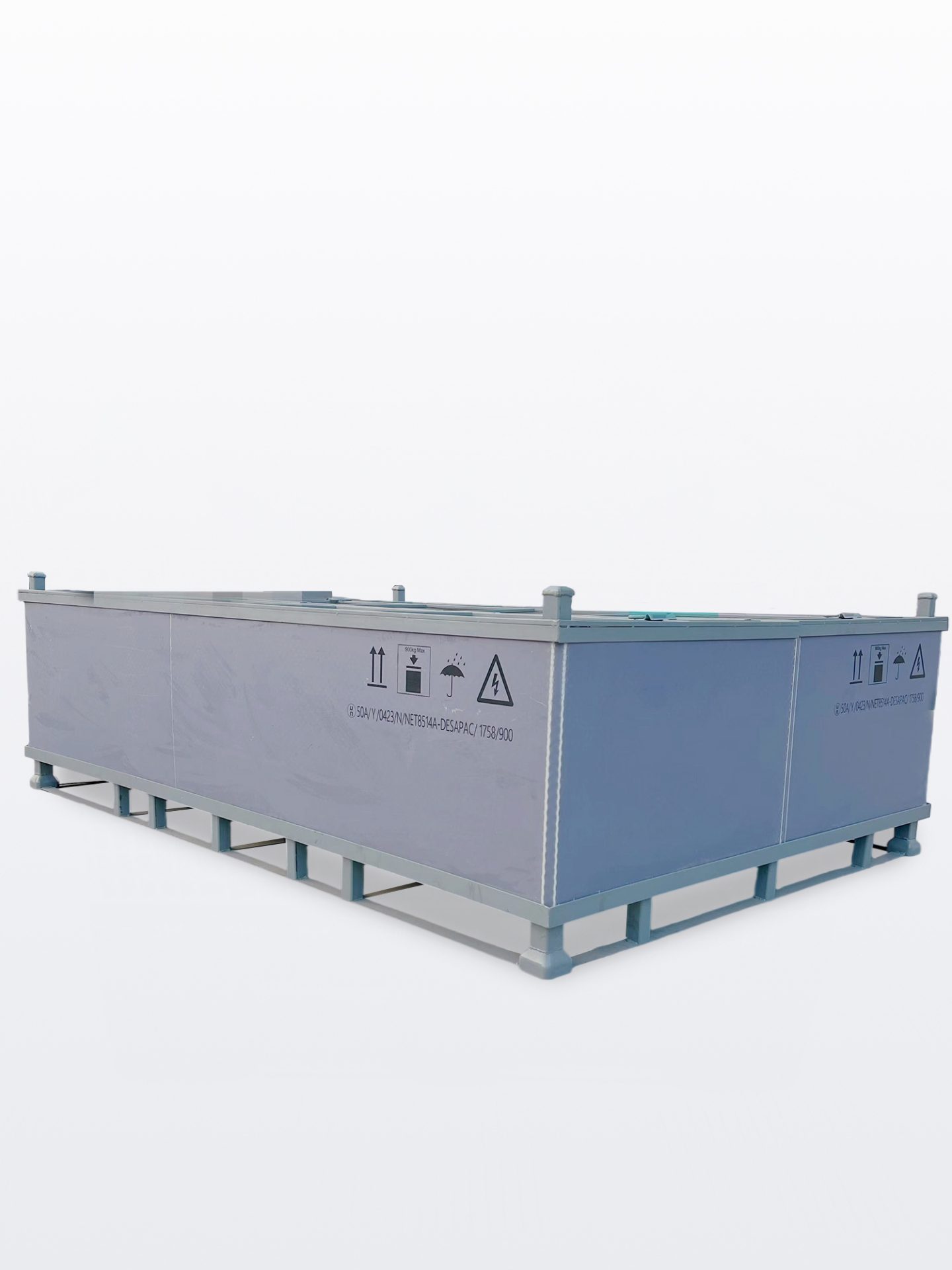 Metal and hybrid industrial packaging